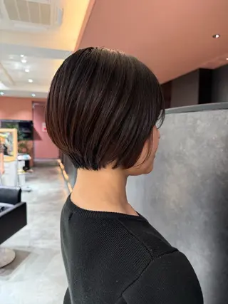 ショート ROBBY所属・松井美樹/似合わせ ガーリー・韓国のヘアスタイル