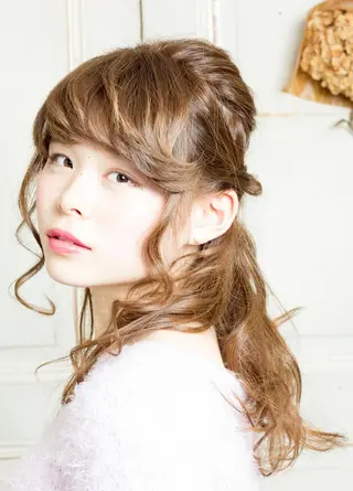 セミロング ロング カラー ヘアアレンジ 崎田 謙太郎のその他イメージ