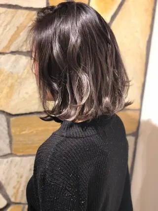 ミディアム カラー ✨三澤 舜✨のヘアスタイル