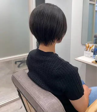 ショート 🍀似合わせカット /艶々カラー🫧八木のヘアスタイル