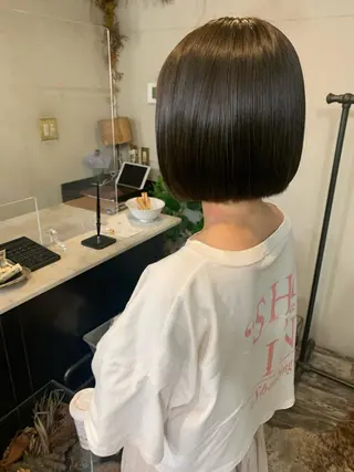 ミディアム ボブ/顔まわりカット 💫大澤奈緒美のヘアスタイル