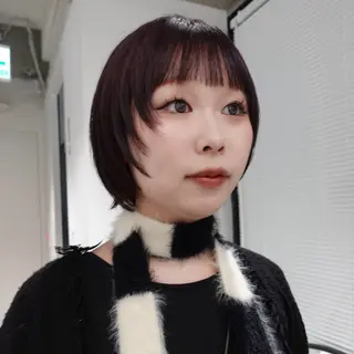 ショート カラー ヘアアレンジ 🌐サトウ リョウ🌐のヘアスタイル