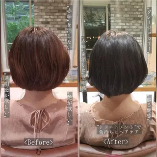 カラー 田中 孝征のヘアスタイル