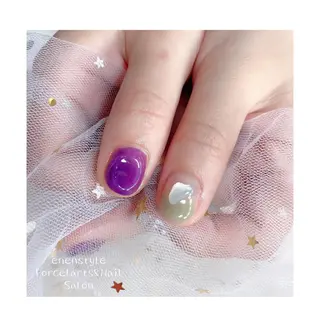 ショート ネイル 👑enen style👑のネイルデザイン