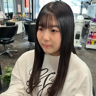 ロング パーマ 💘札幌クロスパーマ 髪質改善💘rinaのヘアスタイル