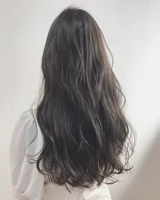 ロング カラー 土畑 博矢のヘアスタイル