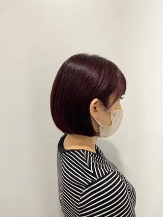 ショート パーマ/縮毛矯正 /かわいい/せき🫧のヘアスタイル