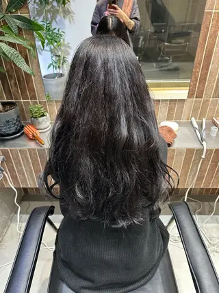 ロング カラー 横浜/メンズ特化/ Farbe/田中颯斗のヘアスタイル