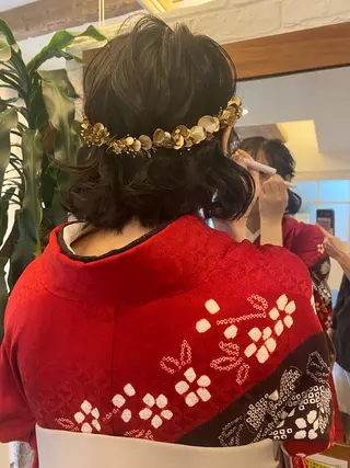ヘアアレンジ 井上 歩美のヘアスタイル