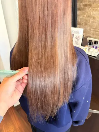 ロング カラー HairDesign Azurのヘアスタイル