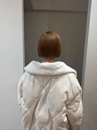 ショート カラー 大人な抜け感レイヤー remi🖤のヘアスタイル