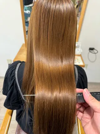 ロング 初めての方も安心⭐️ 自分史上最高の美髪をのヘアスタイル