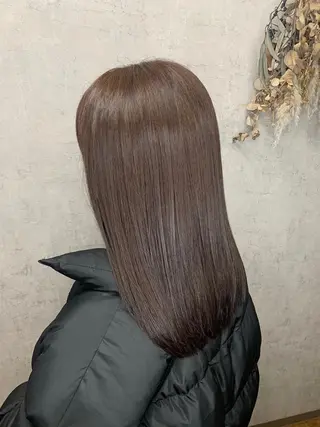 カラー 大島 千怜のヘアスタイル