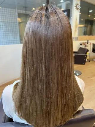 ロング CASA 祇園四条のヘアスタイル