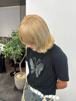 ショート カラーモデル募集中 🪽naoのヘアスタイル