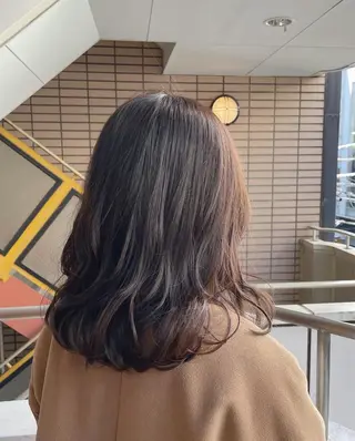 ミディアム カラー ヘアアレンジ EMANON大宮 ANNEX所属・Joshua / 素髪改善のヘアスタイル