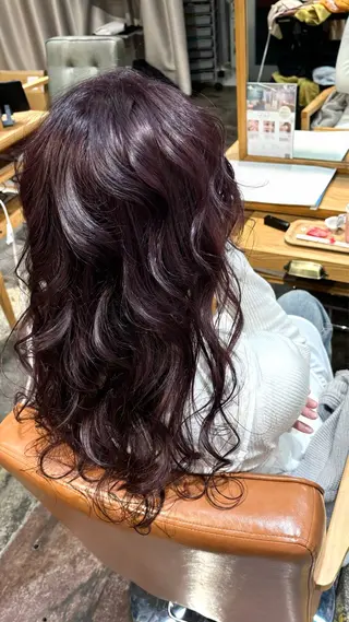 ロング カラー 🩵marina🩵 ~fan fun~のヘアスタイル