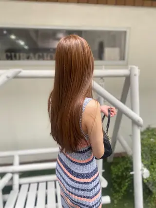 ロング mio♡ベージュ特化 🎀透明感カラーのヘアスタイル
