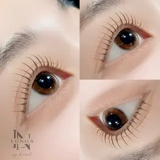 マツエク・マツパ LUNOA ayuのマツエク・マツパデザイン