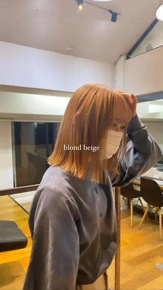 ミディアム カラー 🟧オシャレ女子多数 アツシ🟧のヘアスタイル