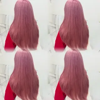 カラー ヘアアレンジ えびけん/色落ちまで 可愛い♥️のヘアスタイル