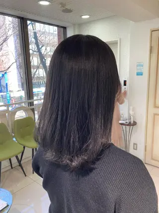 ミディアム 🇰🇷韓国風艶髪✨ 髪質改善 倉岡しおんのヘアスタイル