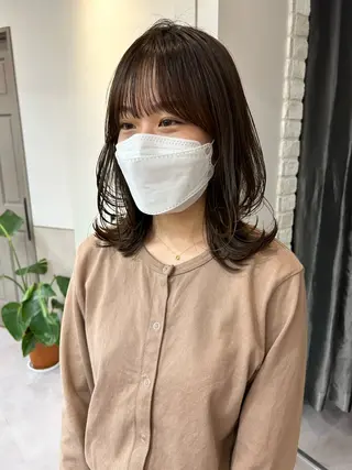 ミディアム 髪質改善/縮毛矯正/ 艶髪/池袋/あつしのヘアスタイル