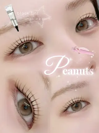 マツエク・マツパ mimi.🎀 kira🎀谷四のマツエク・マツパデザイン