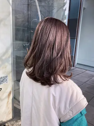 ミディアム カラー ヘアアレンジ 🌟東銀座マンツーマ ン🌟タカナシのヘアスタイル