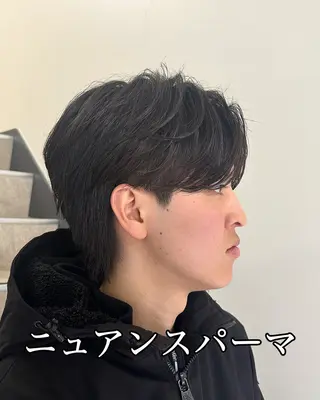 パーマ メンズ 松田 潤平／メンズ特化のヘアスタイル