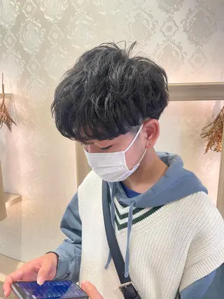 パーマ 🍪ﾖｼｲﾊﾙﾈ🍪 ﾗﾍﾞﾝﾀﾞｰｶﾗｰのヘアスタイル
