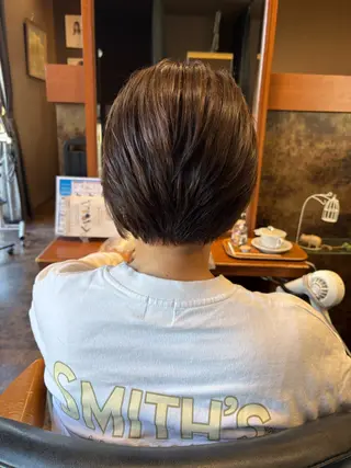 ショート カラー 相良 陽香🌻のヘアスタイル