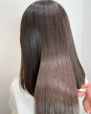 ミディアム 🌙HIZUKI🌙 ハイトーン 艶髪のヘアスタイル