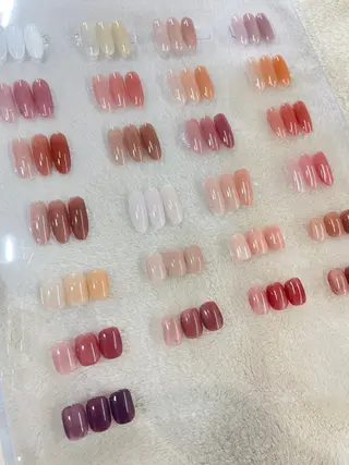 ネイル candy nail 韓国風ワンホンネイルのネイルデザイン