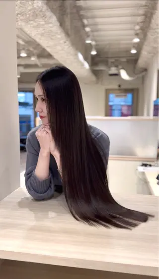 ロング 髪質改善/美髪師/ 田邊翔伍のヘアスタイル