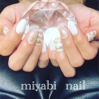 ネイル miyabi nail 桂川駅近くのネイルデザイン
