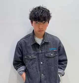 パーマ パーマモデル募集 /梅田/宿谷真那斗のヘアスタイル