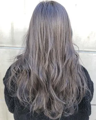 セミロング カラー 北間 寛哉のヘアスタイル