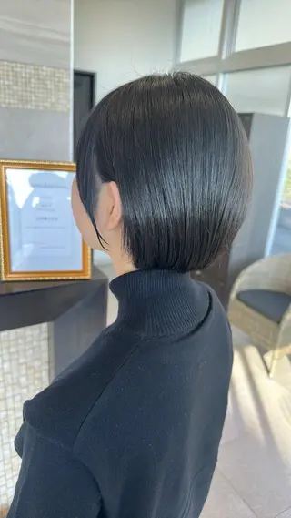 ショート カラー 山本 麟太郎のヘアスタイル