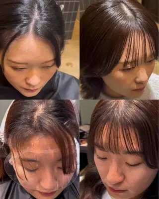ショート 縮毛矯正・似合わせ タナカ レイヤのヘアスタイル
