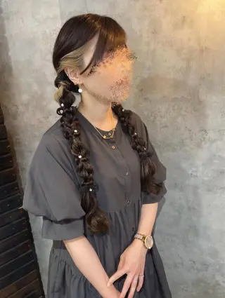 ヘアアレンジ 【モデル募集中】 nojiのヘアスタイル