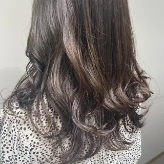 セミロング カラー 村山 莉沙のヘアスタイル