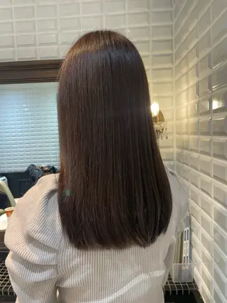 ロング カラー Lupinus中田 パーマモデル募集中のヘアスタイル