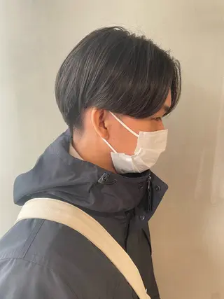 メンズ 大人男子の メンズパーマのヘアスタイル