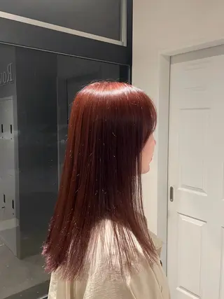 セミロング 小野寺 好花のヘアスタイル