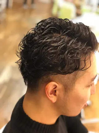 パーマ メンズ ナチュラルスタイル ☘️🌴MITA🌴のヘアスタイル