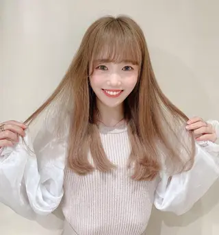 ロング カラー 🦋美髪/エクステ 🦋アベイクミのヘアスタイル