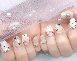 ネイル 🤎HARU 🧸のネイルデザイン