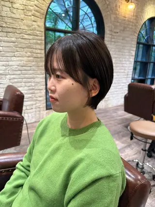 ショート 福島 立也のヘアスタイル
