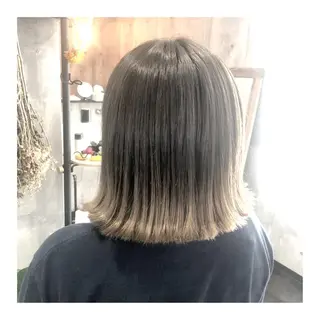 ミディアム カラー 髪質改善💓艶髪💓 暖色💗加藤あゆみのヘアスタイル